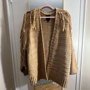 Crochet sweater cardigan